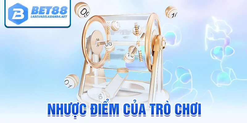 Nhược điểm của trò chơi